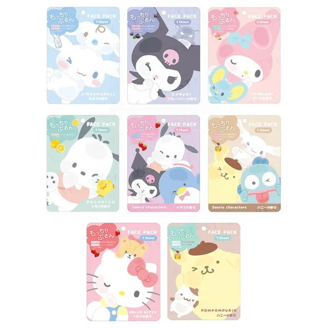 Sanrio Face Pack [Pochacco - Lemon - 1pc]
