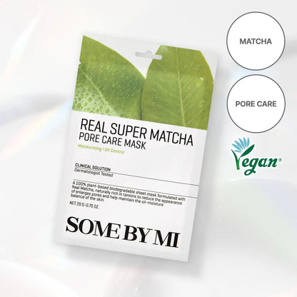 Real Super Matcha Pore Care Mask [1 ea]