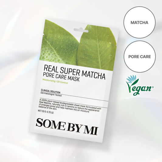 Real Super Matcha Pore Care Mask [1 ea]