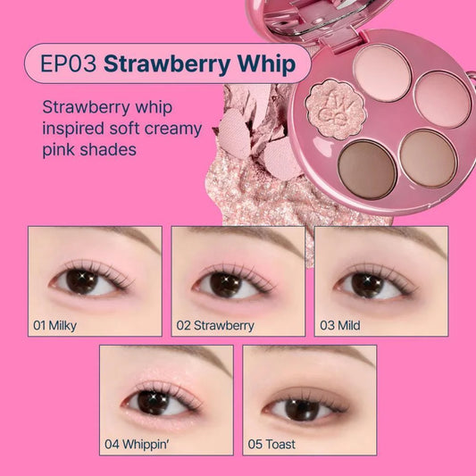FWEE POCKET EYE PALETTE EP03 FWEE STRAWBERRY WHIP 6.6g