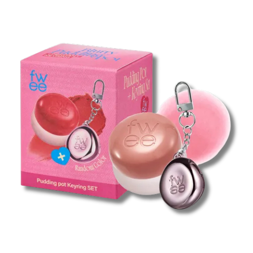 FWEE *Keyring* Lip&Cheek Blurry Pudding Pot CR01 Dear 5g