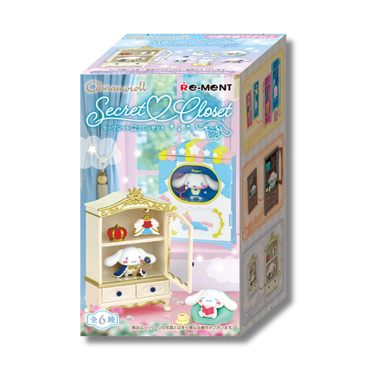 Re-ment Cinnamoroll Secret Closet Blind Box