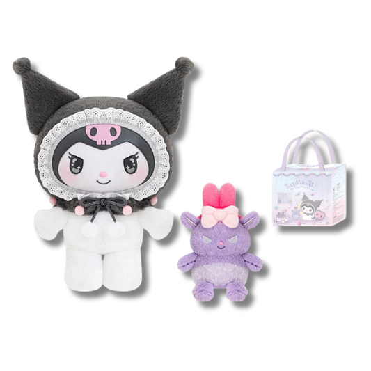 TOPTOY Sanrio Characters Baby Angel Series Kuromi Vinyl Plush Figure.
