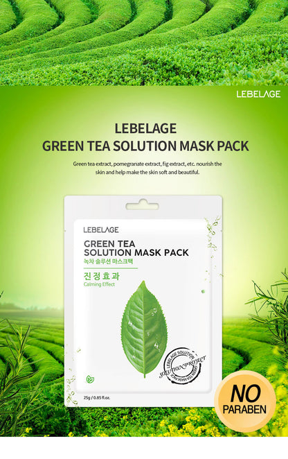 Solution Mask Pack - Green Tea [1 pc]