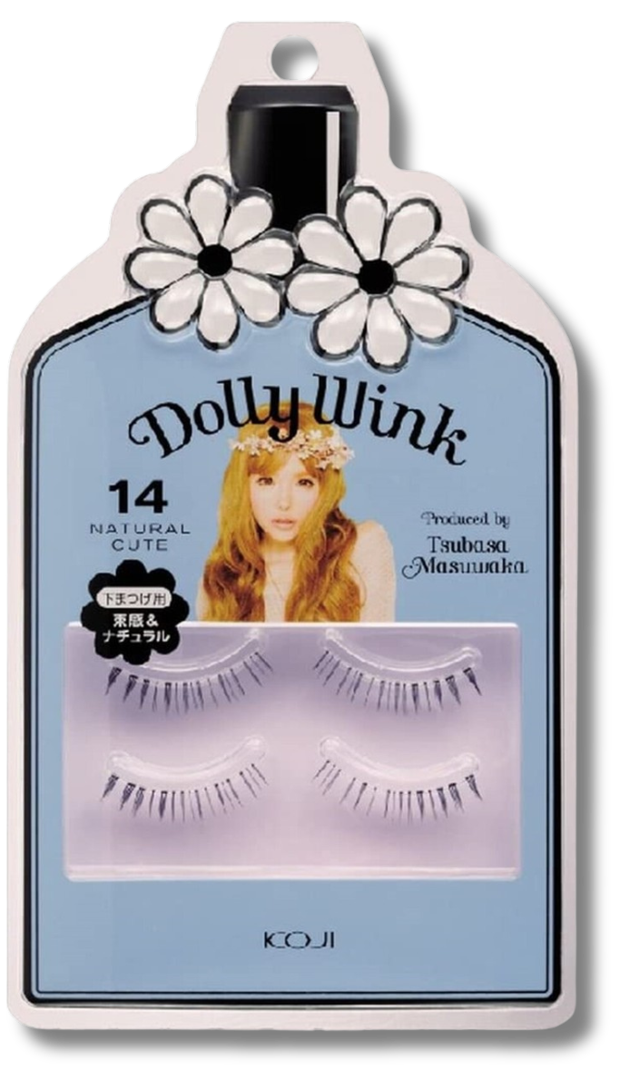 Koji Dolly Wink Eyelash 14 Natural Cute For Lower Eyelashes