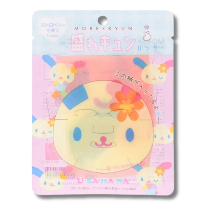 Sanrio Usahana Morekyun Face Pack [1pc]