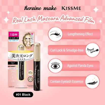 KissMe Heroine Make Real Lash Mascara Advanced Film #01