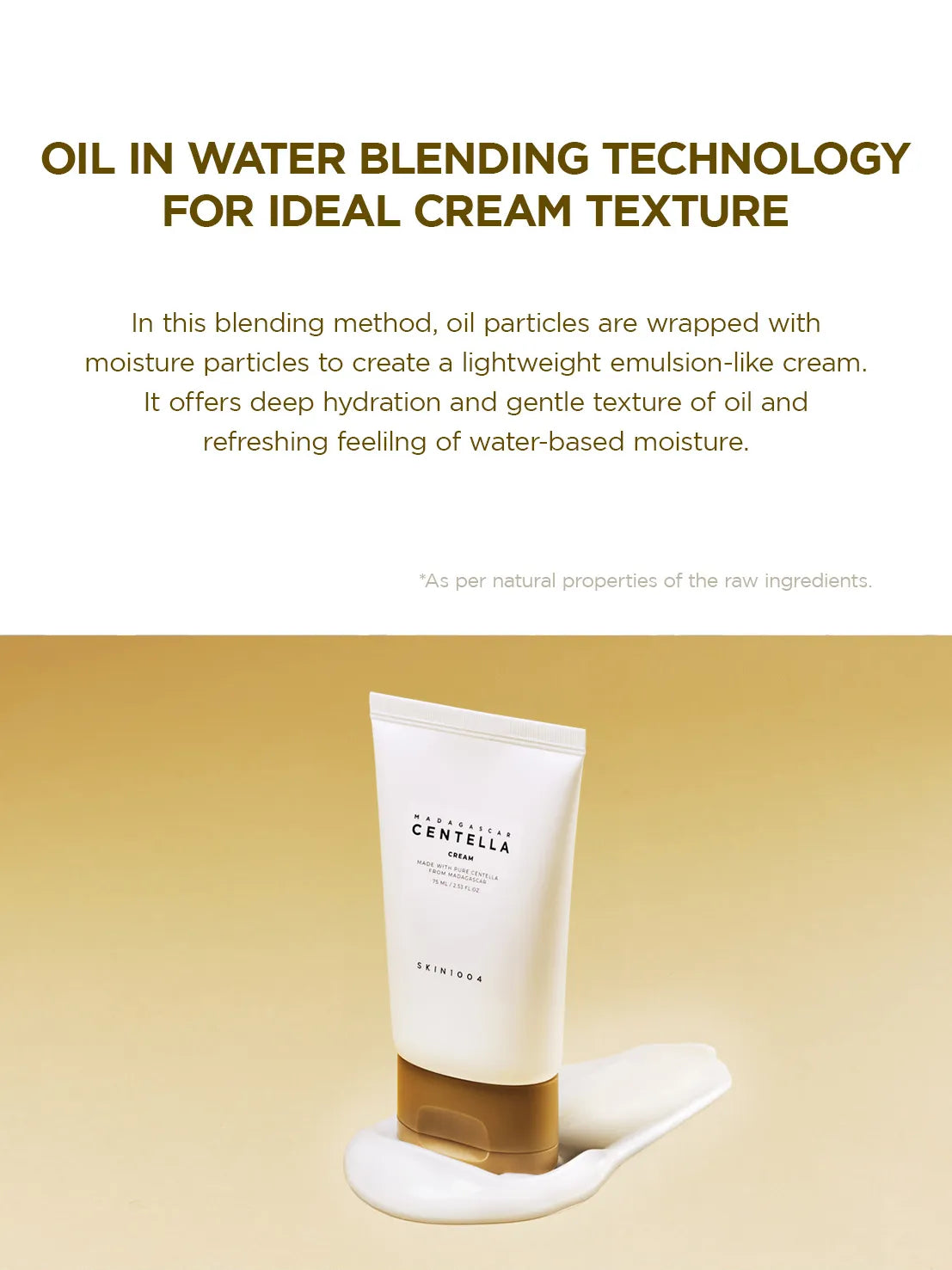 Skin1004 Madagascar Centella Cream 75ml
