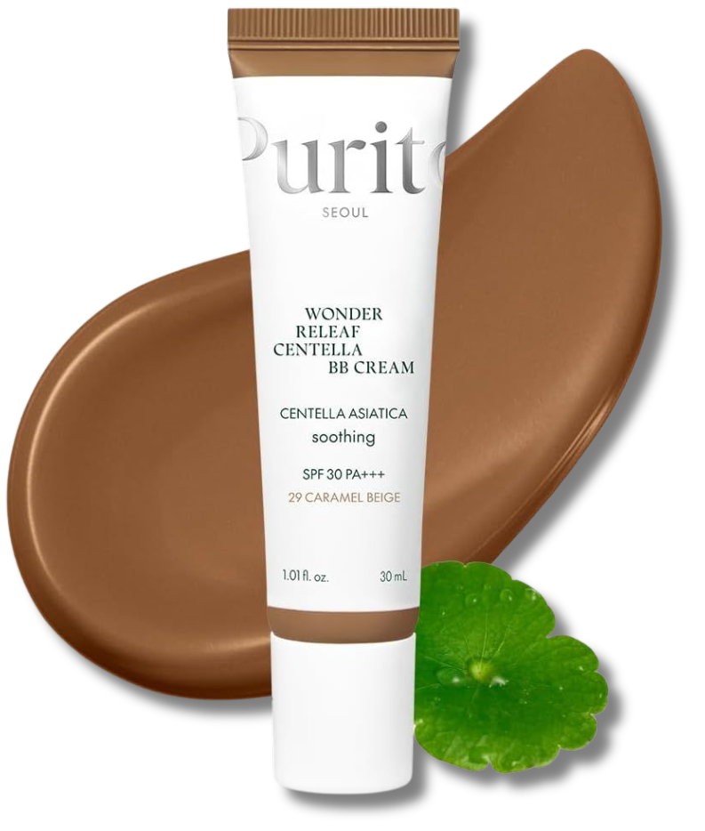 Purito SEOUL - Wonder Releaf Centella BB Cream - [#29 Caramel Beige]