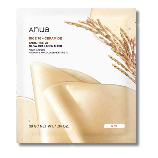 Rice 70 Glow Collagen Mask [1pc]