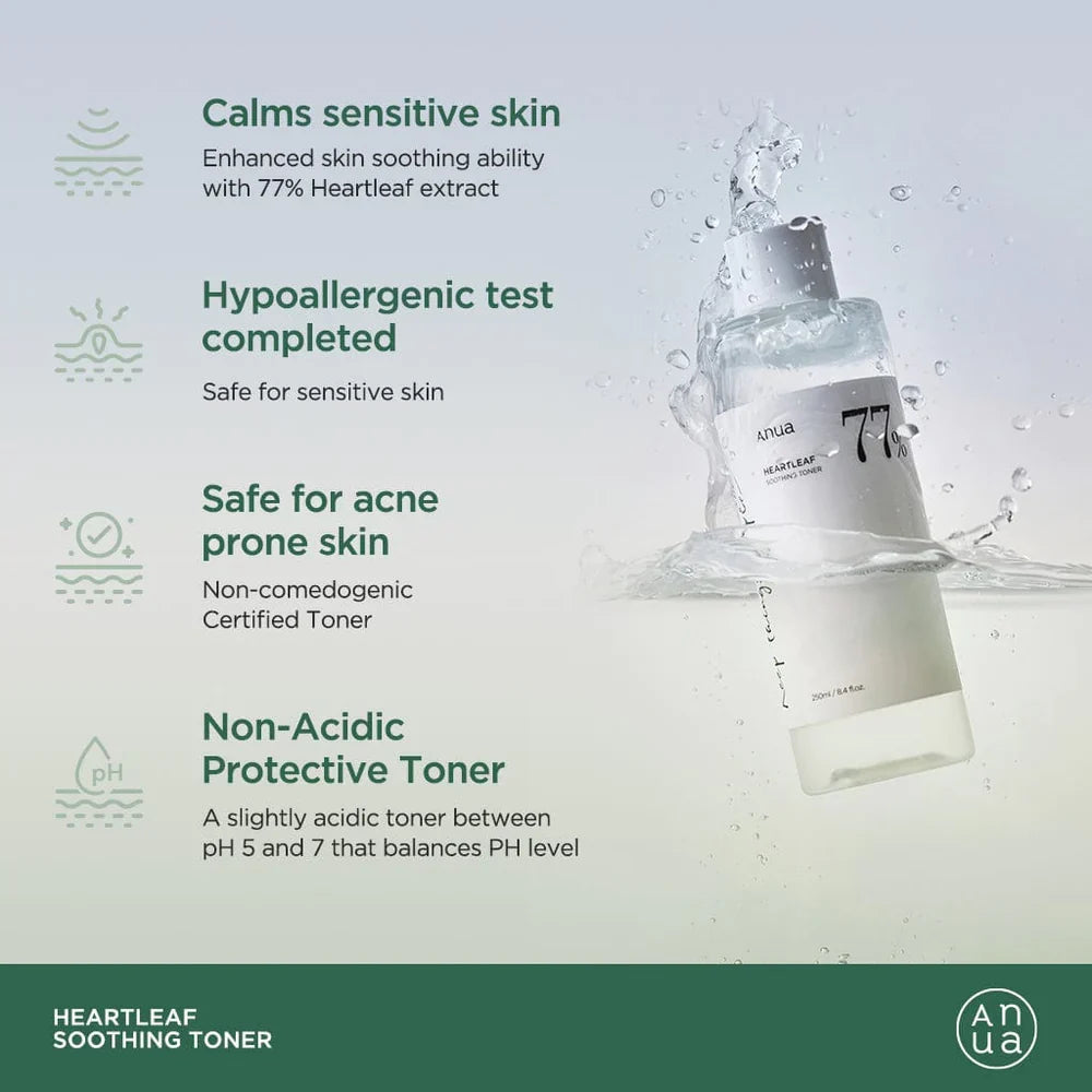 Heartleaf 77 Soothing Toner 250mL