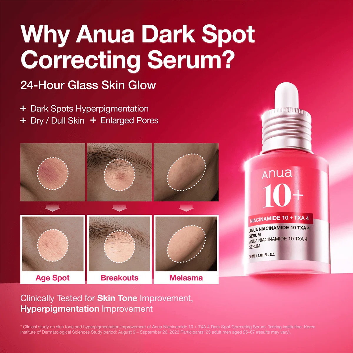ANUA NIACINAMIDE10% + TXA 4% SERUM 30mL