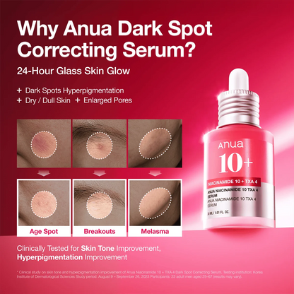ANUA NIACINAMIDE10% + TXA 4% SERUM 30mL