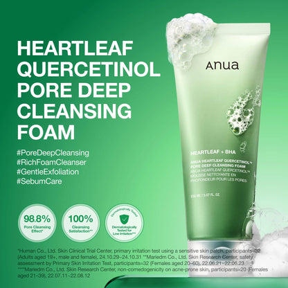 Heartleaf Quercetinol Cleansing Foam 150ml