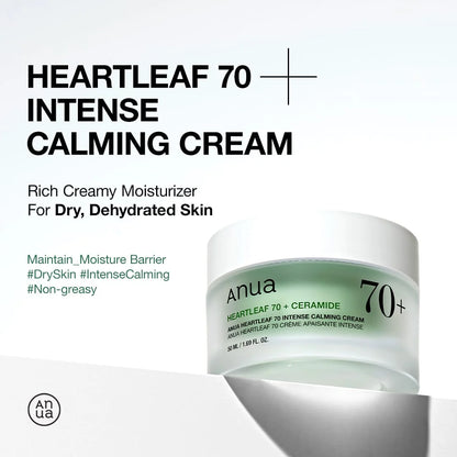 Heartleaf 70 Intense Calming Cream 50mL