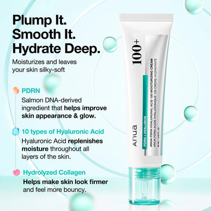 PDRN Hyaluronic Acid 100 Moisture Cream 60mL