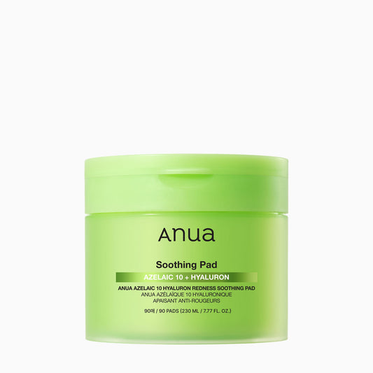 ANUA AZELAICACID 10 HYALURON REDNESS SOOTHING PAD 230ml (90EA)