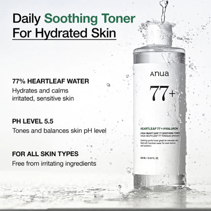 Heartleaf 77 Soothing Toner 500mL