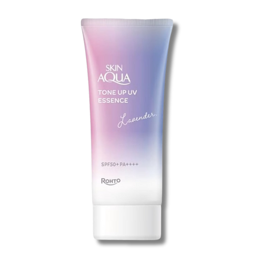 Rohto Mentholatum - Skin Aqua Tone Up UV Essence Lavender SPF 50+ [70g]
