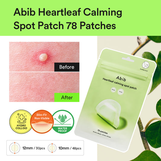 HEARTLEAF CALMING SPOT PATCH 78pcs