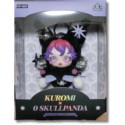 Pop Mart Skullpanda × Kuromi Plush Doll Pendant