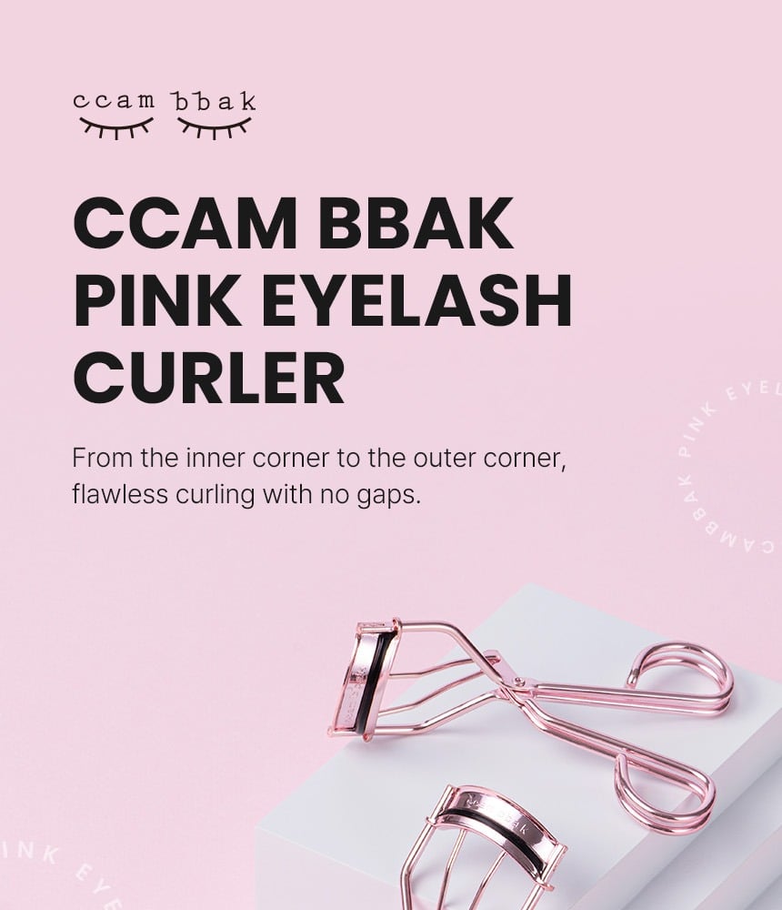 CCAM BBAK Pink Eyelash Curler