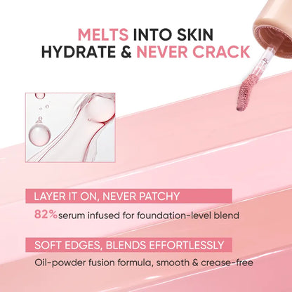 Judydoll - Liquid Blush Serum - 4 Colors [#02 Pink Milk - 5g]