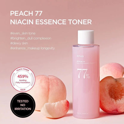 Peach 77 Niacin Essence Toner 250mL