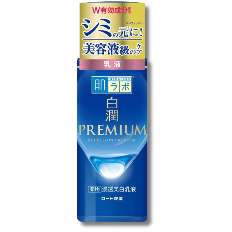 Hada Labo Shirojyun Premium Medicated Penetrating Whitening Emulsion 140Ml