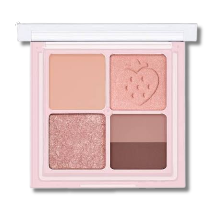 INK POCKET SHADOW PALETTE 008 STRAWBERRY IN MUTE (SOFT BERRY)