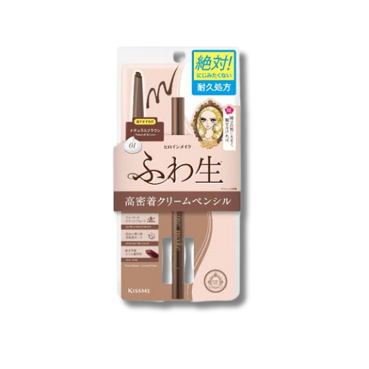 KissMe Heroine Make Soft Define Cream Pencil #01 RN2023