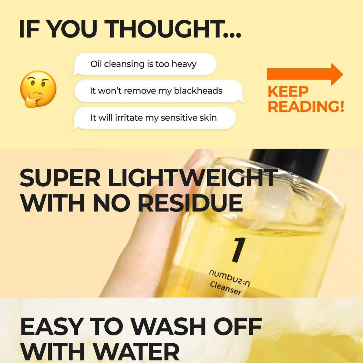 No.1 Easy Peasy Cleansing Oil 200ml