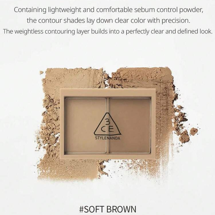 3CE CONTOUR SHADING #SOFT BROWN