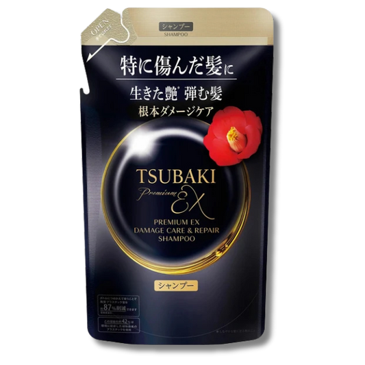 Tsubaki Premium EX Damage Care & Repair Shampoo [300mL Refill]