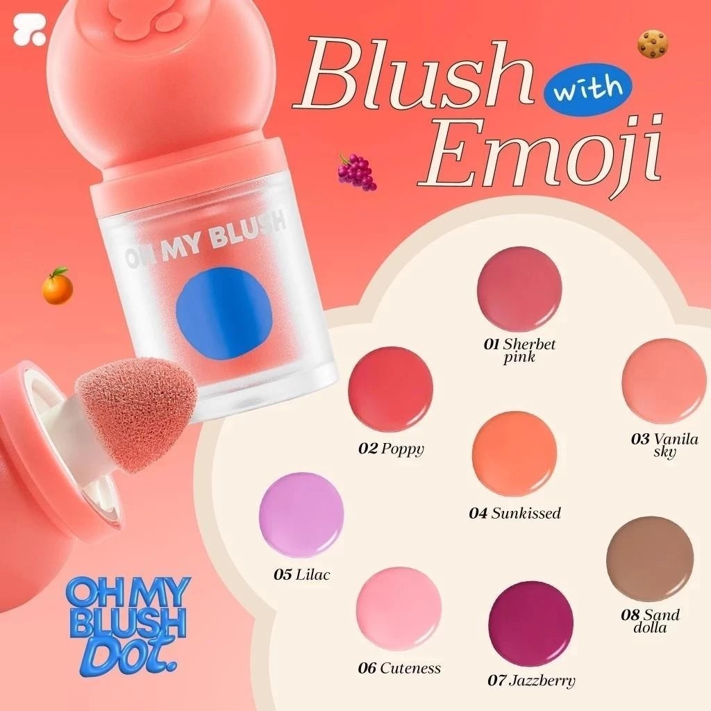 2P ORIGINAL - Oh My Blush Dot [05 Lilac]