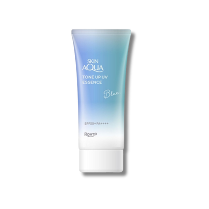 Rohto Skin Aqua Tone Up Uv Essence Blue Spf50 +2026 80G