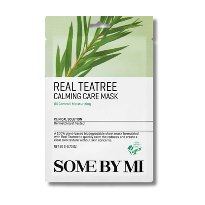Real Teatree Calming Care Mask [1 ea]