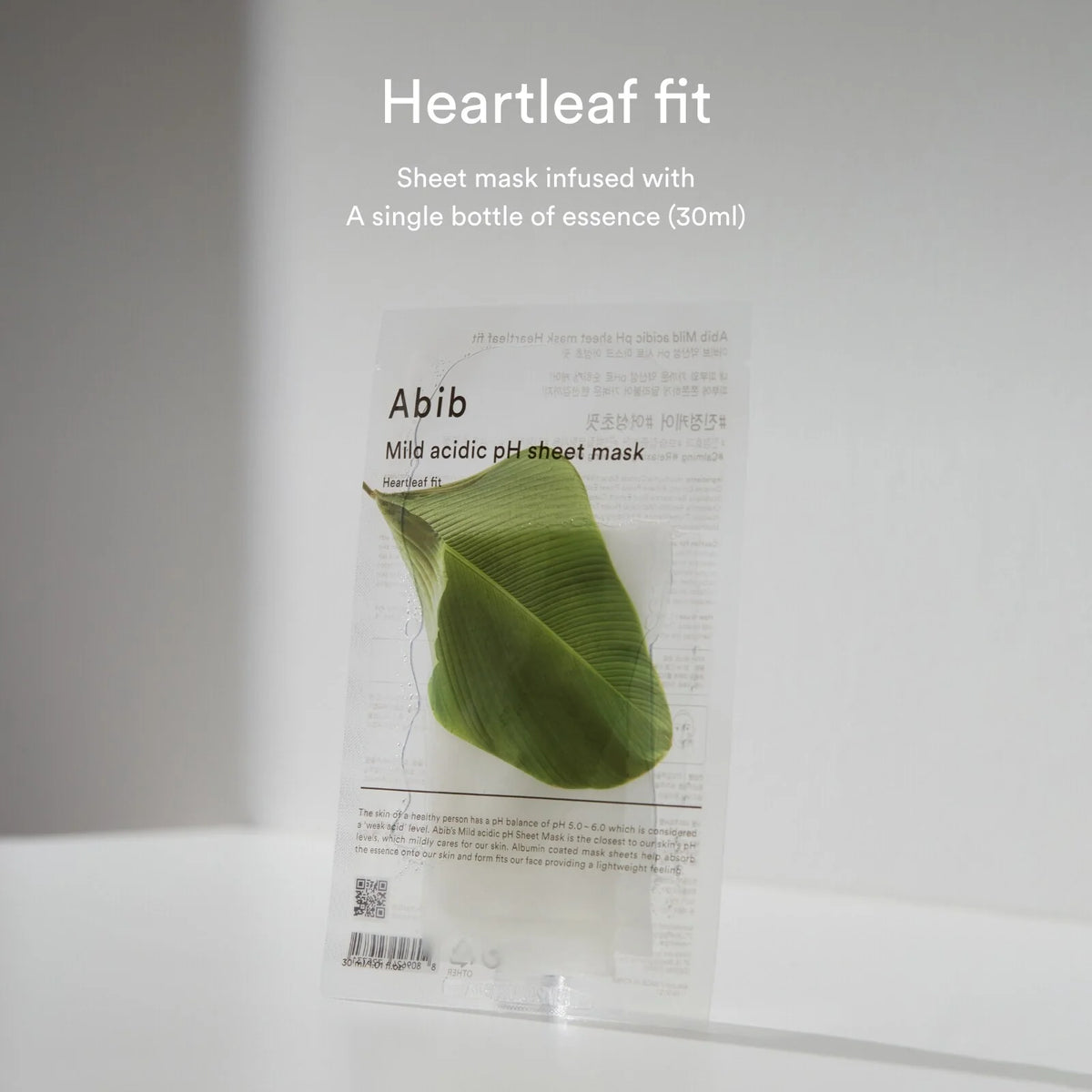 Mild Acidic pH Sheet Mask Heartleaf Fit