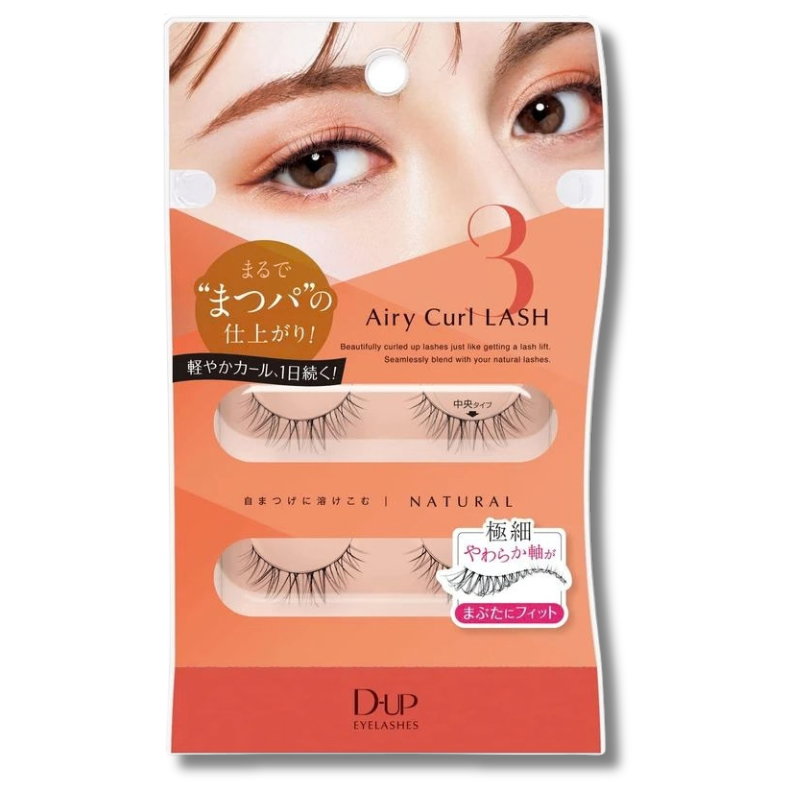D-UP EYELASHES Airy Curl LASH 03