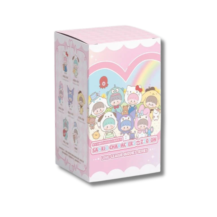 F.UN zZoton x Sanrio Characters Linking Buddies Plush Blind Box