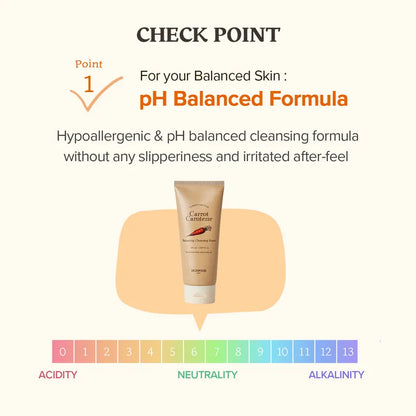 Carrot Carotene Balancing Cleansing Foam 150ml