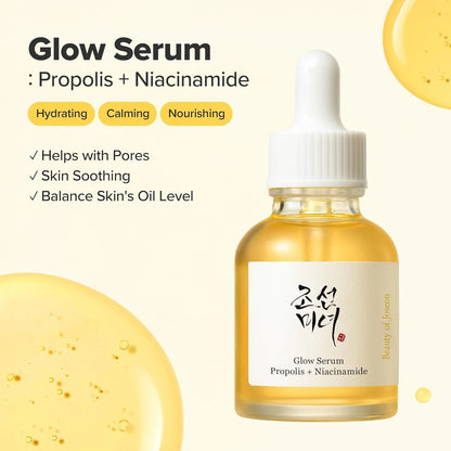 Glow Serum : Propolis+Niacinamide