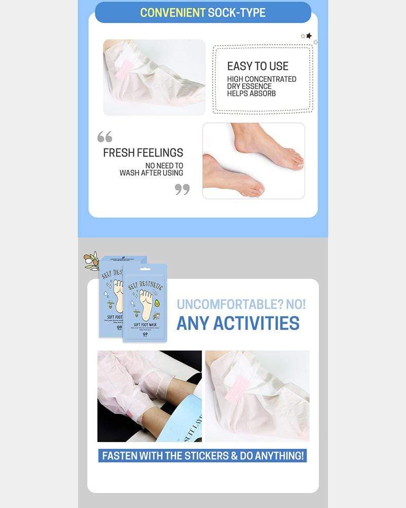 [G9] Self aesthetic soft Foot mask 1P
