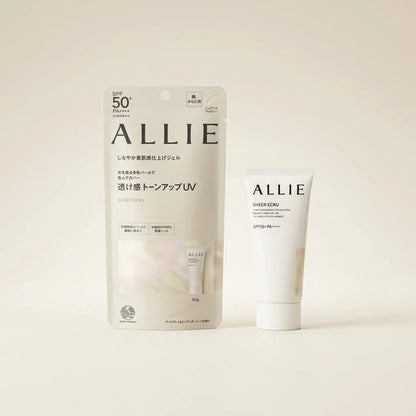 Kanebo Allie Gel Uv Sunscreen Spf50+ 60G 03 素肌 Sheer Ecru