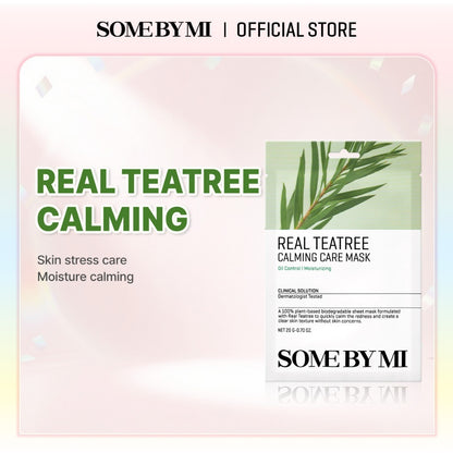 Real Teatree Calming Care Mask [1 ea]