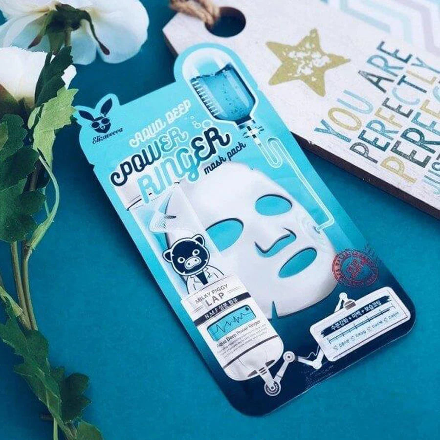Hyaluronic Acid Water Deep Power Ringer Mask Pack 1 Sheet