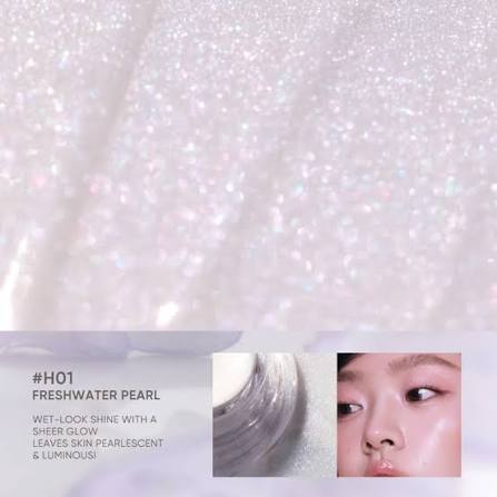 Judydoll - Mint & Lilac Highlight Balm - 3 Colors [#H01 Freshwater Pearl - 6g]