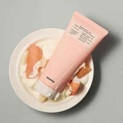 WHIPPED - Peach Pear Vegan Yogurt Face Mask Cleanser