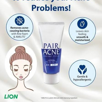 Lion Pair Acne Creamy Foam 80G