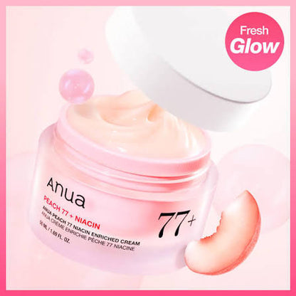 Peach 77 Niacin Enriched Cream 50mL